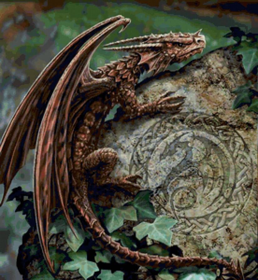 Дракон - 1 - фентази, символ, дракон, животные - предпросмотр