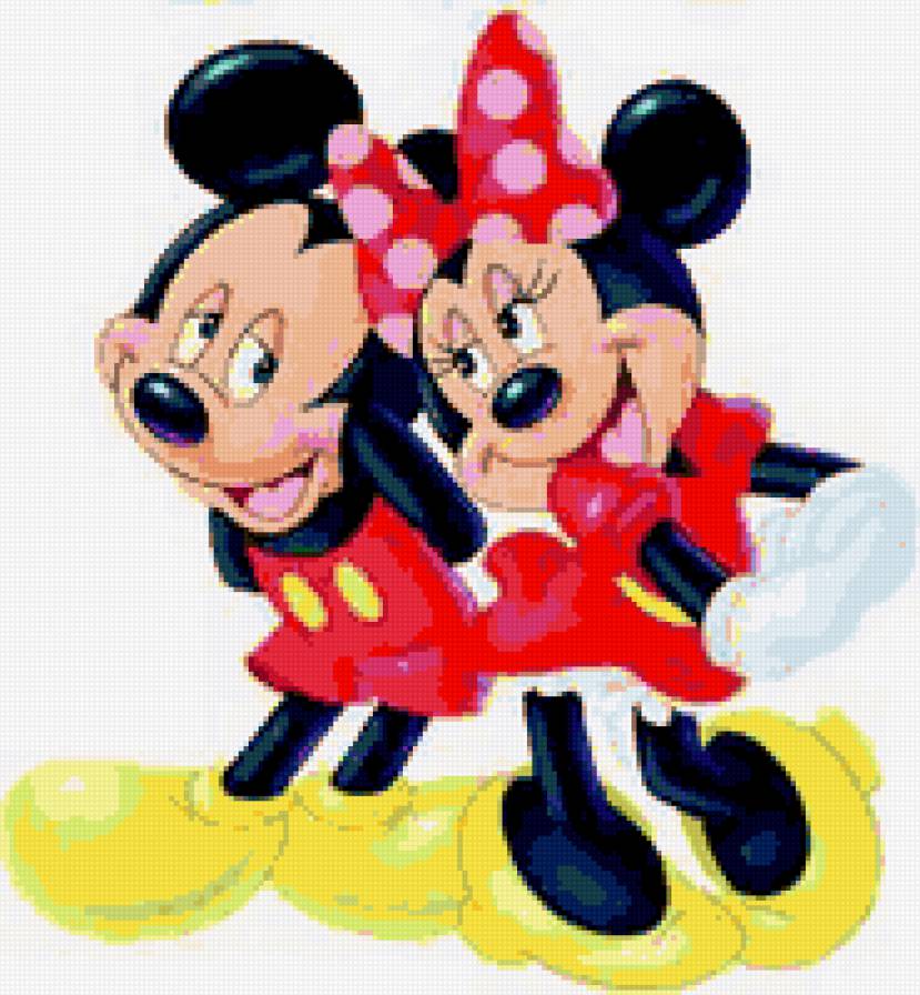 minnie and mickey - disney - предпросмотр