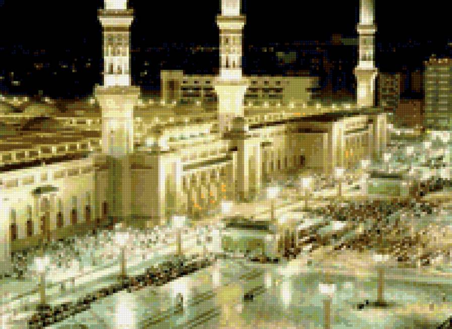 Масджид Аль-Харам - саудовская аравия, мекка, хадж, мечеть, ислам - предпросмотр