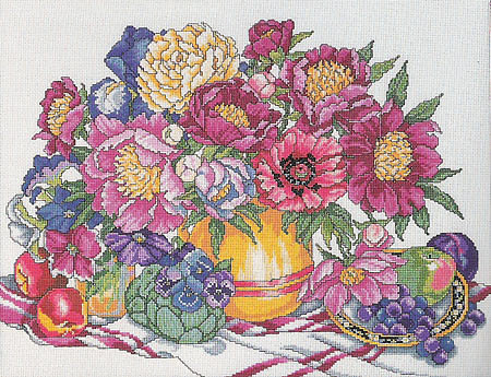 №130661 - букет, цветы, ваза - оригинал