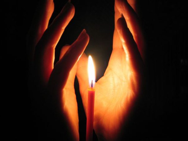 молитва - свеча, вера - оригинал