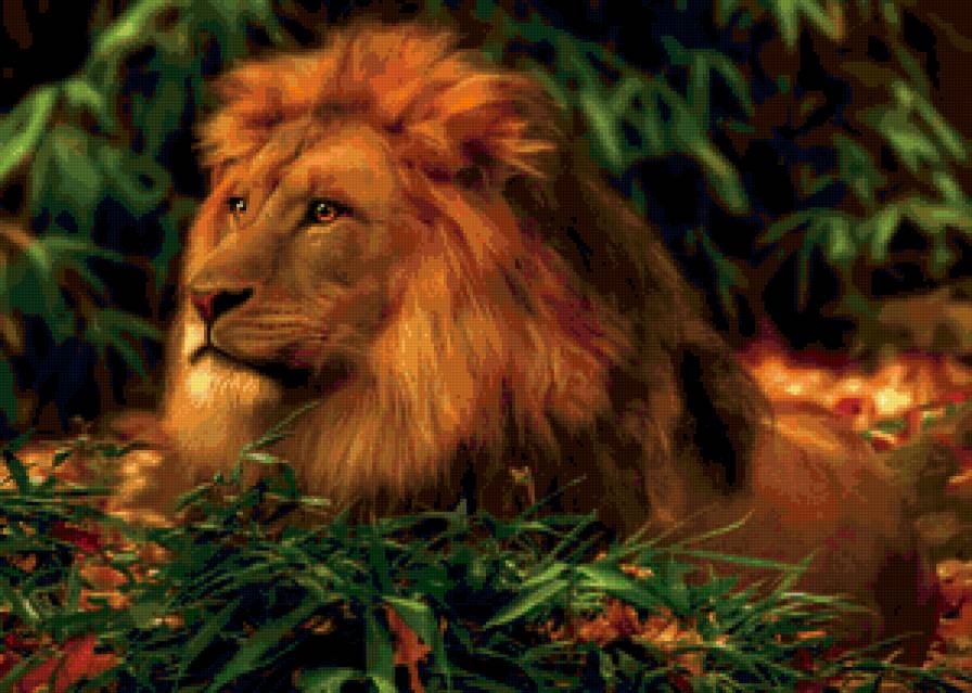 царь зверей - лев - предпросмотр