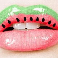 Схема вышивки «Lips»