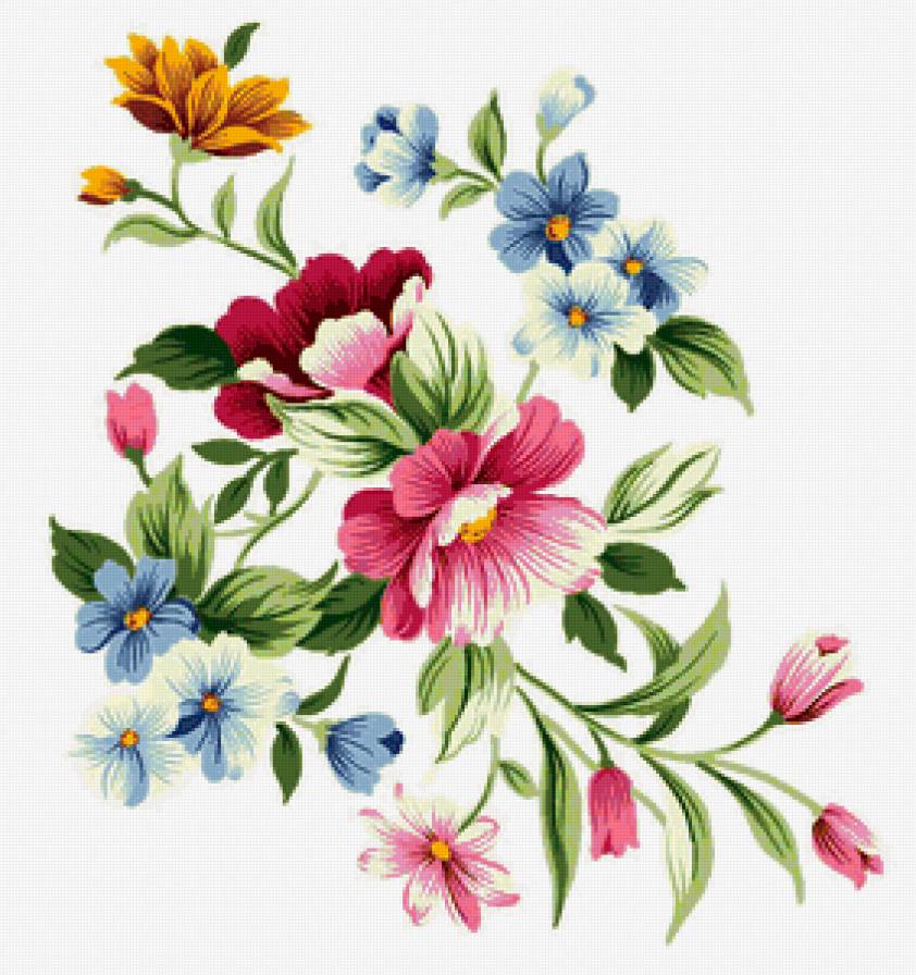 Подушка "Нежность" - цветы, цветок, букет - предпросмотр