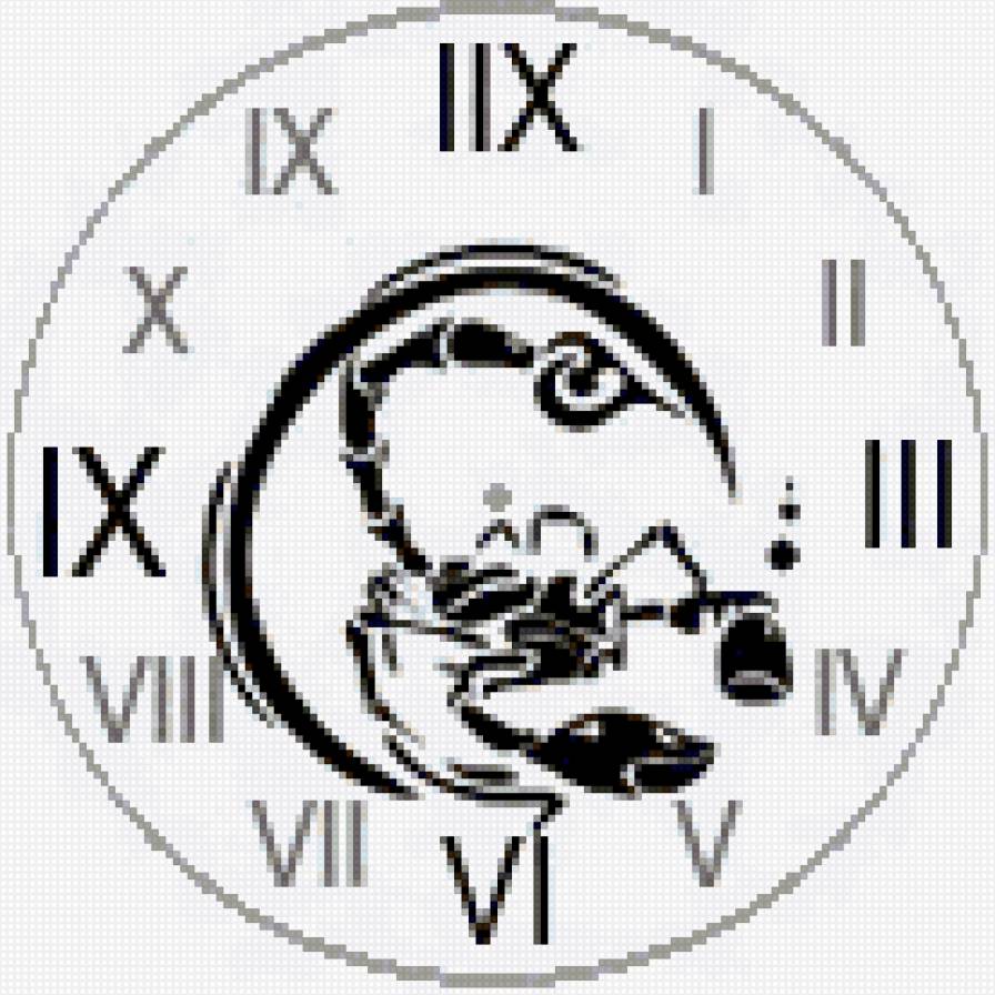 Часы  и скорпион - скорпион, часы, время - предпросмотр