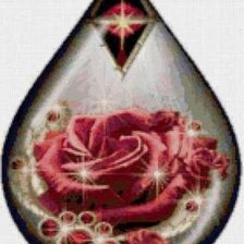 Оригинал схемы вышивки «Отражение Розы» (№133633)