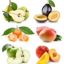 Коллаж из фруктов
