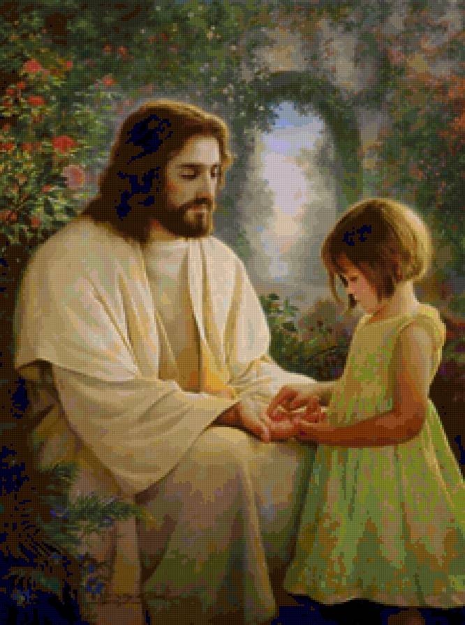 Христос с детьми - характер - предпросмотр