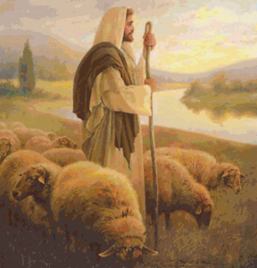 Иисус пастух - характер - предпросмотр