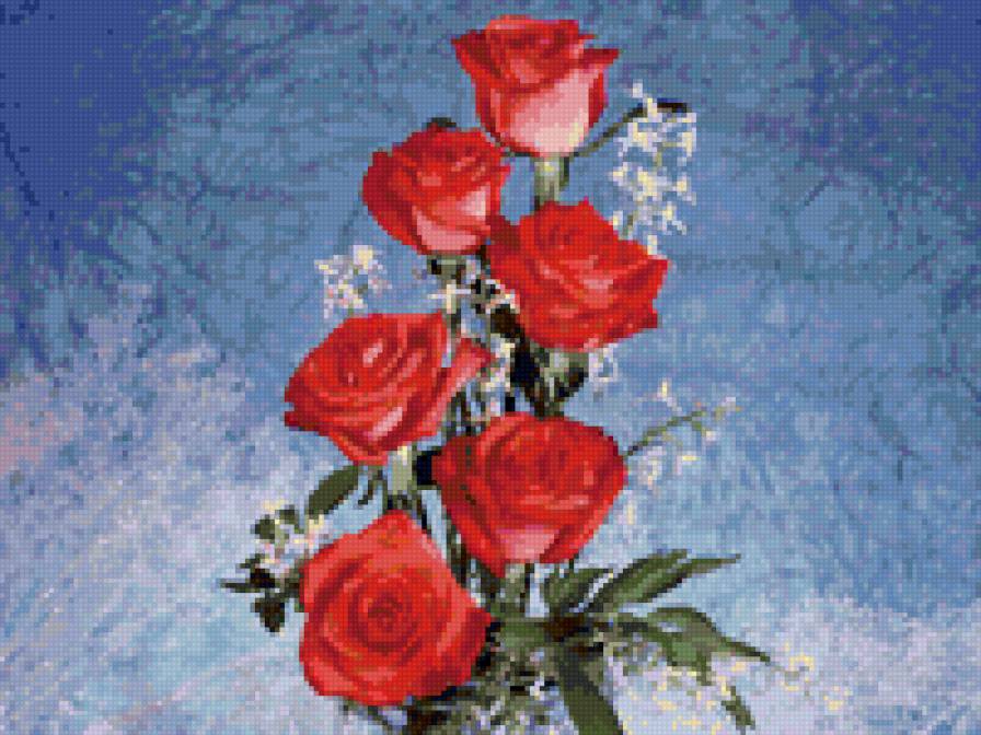 №139092 - цветы, букет.розы - предпросмотр