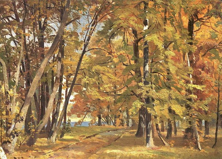 Иван Шишкин : Ранняя осень - пейзаж, картины, искуство - оригинал