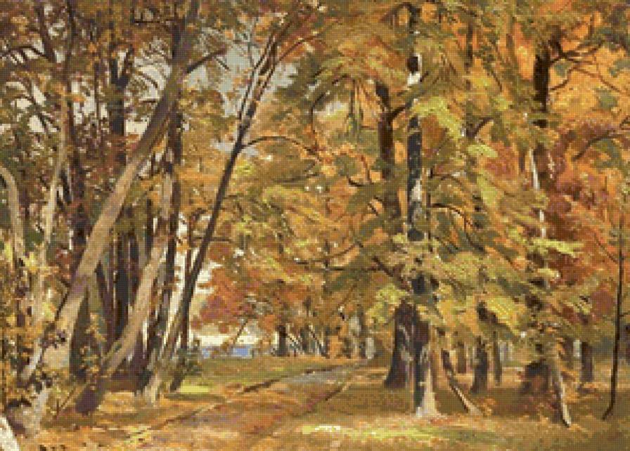 Иван Шишкин : Ранняя осень - пейзаж, искуство, картины - предпросмотр