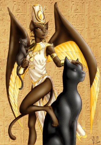 Бастет - египет, боги, кошки - оригинал
