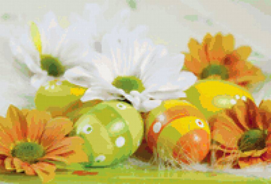 пасхальные яйца - праздники - предпросмотр