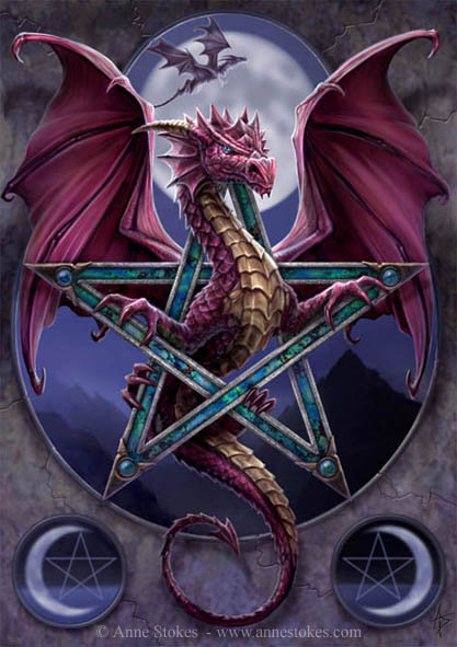 Дракон - Хранитель - мистика, символ, животные, фентази, дракон - оригинал
