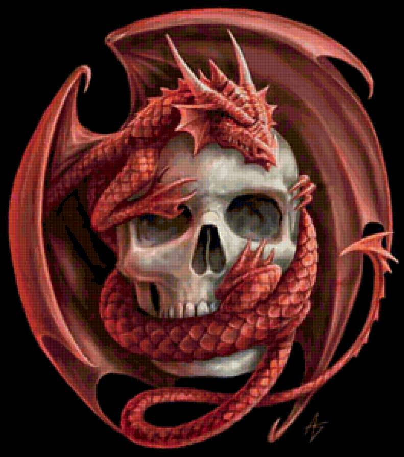 Дракон - Хранитель (2) - дракон, символ, мистика, магия, фентази, животные - предпросмотр
