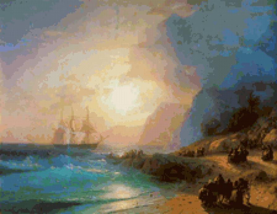 Айвазовский 2 - художники, вода, корабли, море - предпросмотр