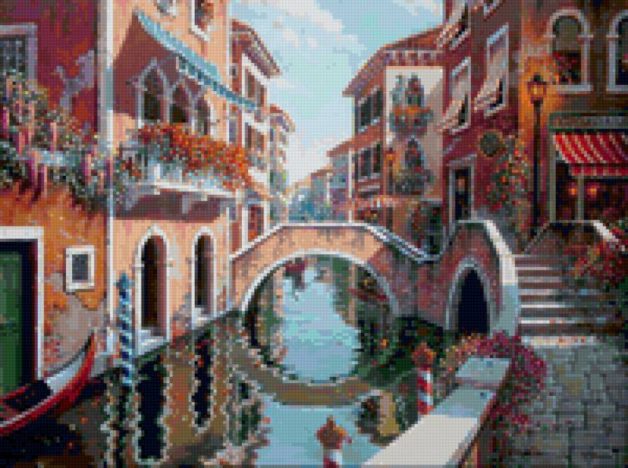 Венеция - венеция, природа, пейзаж, красота, мост - предпросмотр