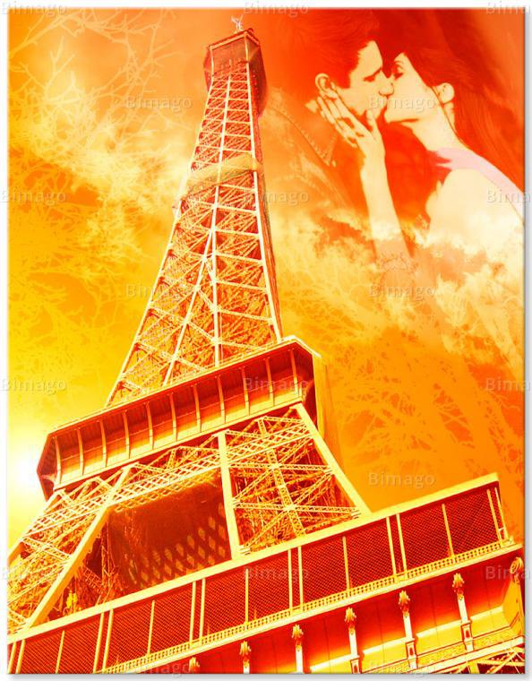 Серия "Париж" Эйфелева башня - франция, пара, париж, эйфелева башня - оригинал