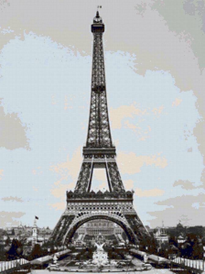 Серия "Париж" Эйфелева башня - париж, эйфелева башня, франция - предпросмотр