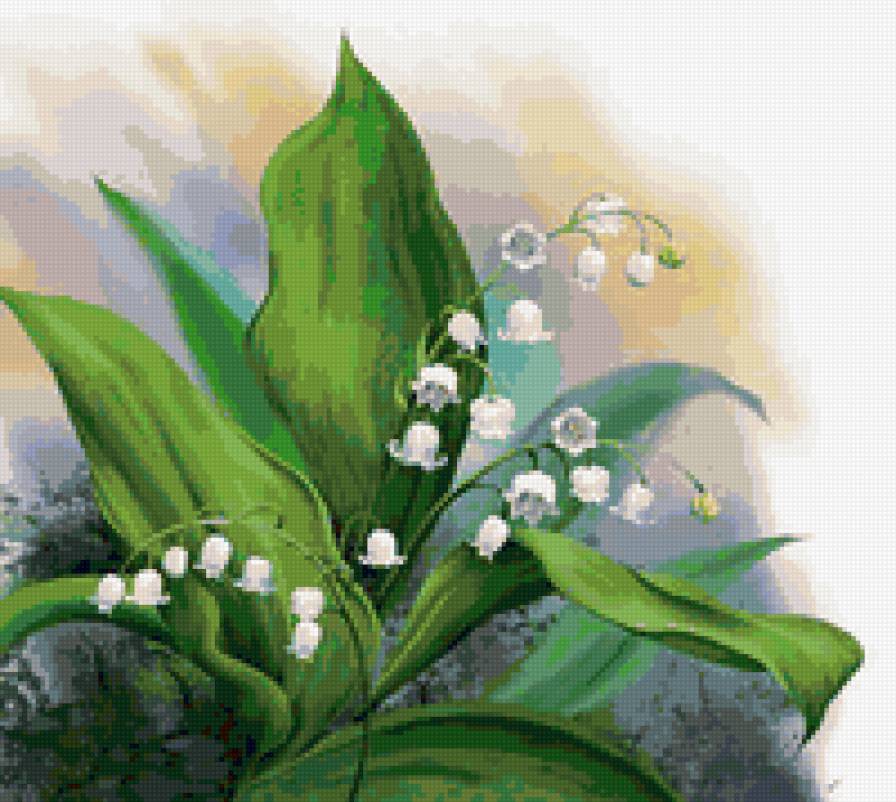 ландыши - цветы - предпросмотр