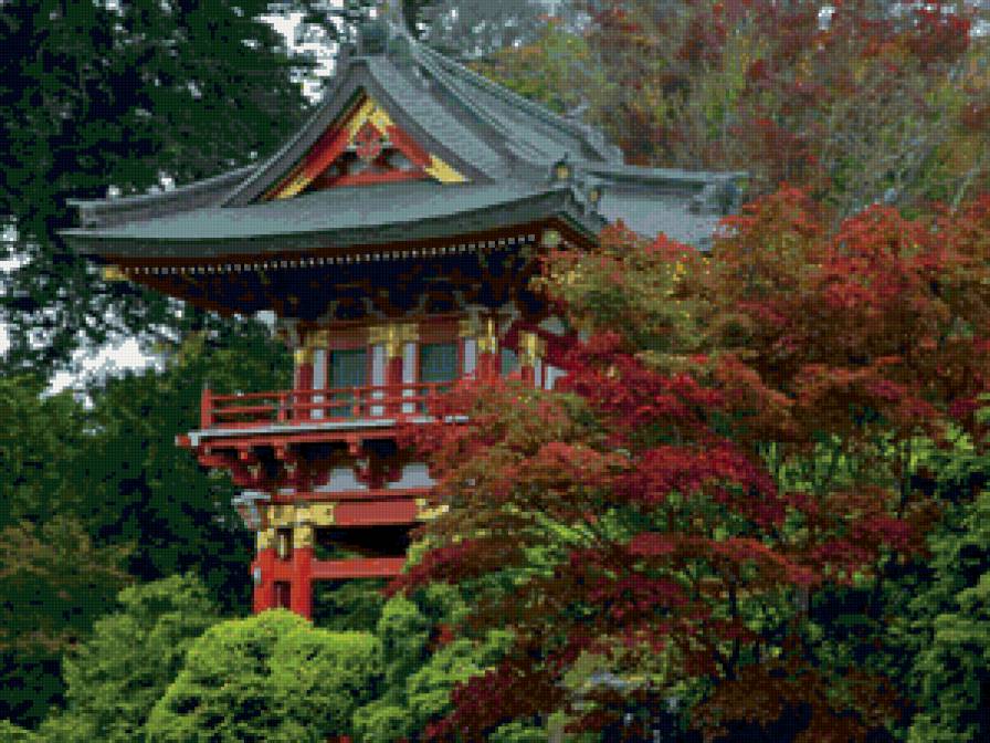 Дом для чайной церемонии - дом, япония - предпросмотр