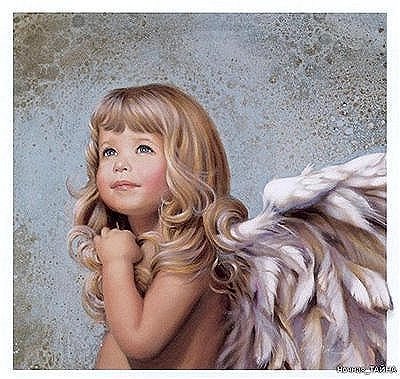Ангел - малыш, девочка, ангел, крылья - оригинал