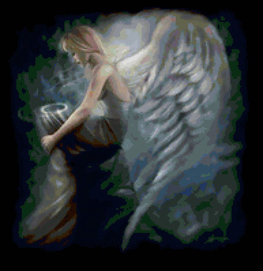 Ангел - крылья, ангел, просто, красота, нежность - предпросмотр