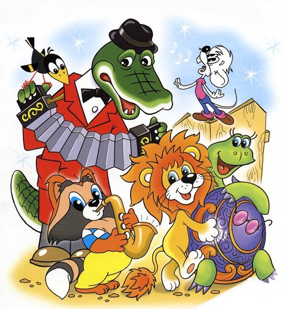Русские мультфильмы - мультик, мышка, детям, черепаха, енот, детская, крокодил - оригинал