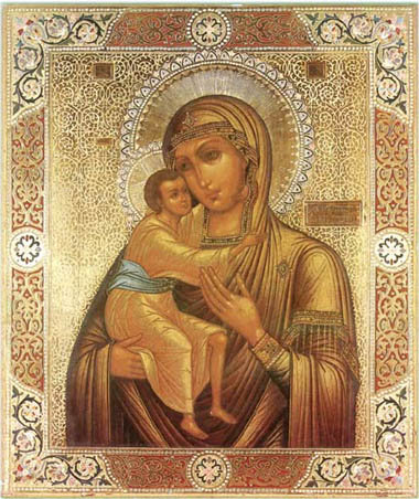 Икона Феодоровской Божьей Матери - икона, религия, богородица - оригинал