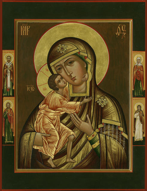 Икона Феодоровской Божьей Матери - религия, богородица, икона - оригинал