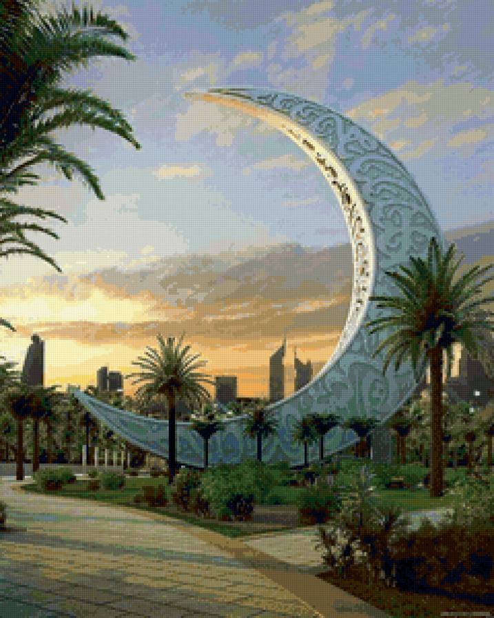 Дубаи - пальма - предпросмотр