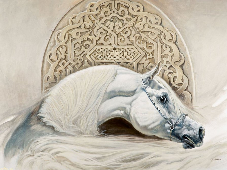 Арабский скакун - лошади - оригинал