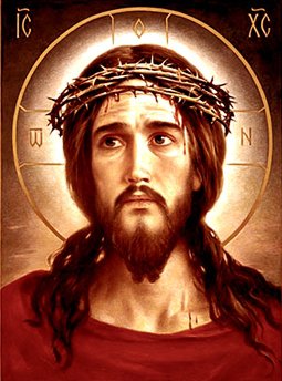 Христос в терновом венце - христос, икона, религия - оригинал