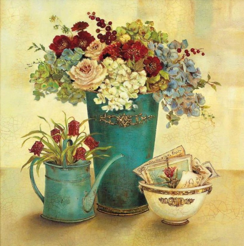 Kathryn White - Натюрморт цветы - натюрморт, kathryn white, цветы - оригинал
