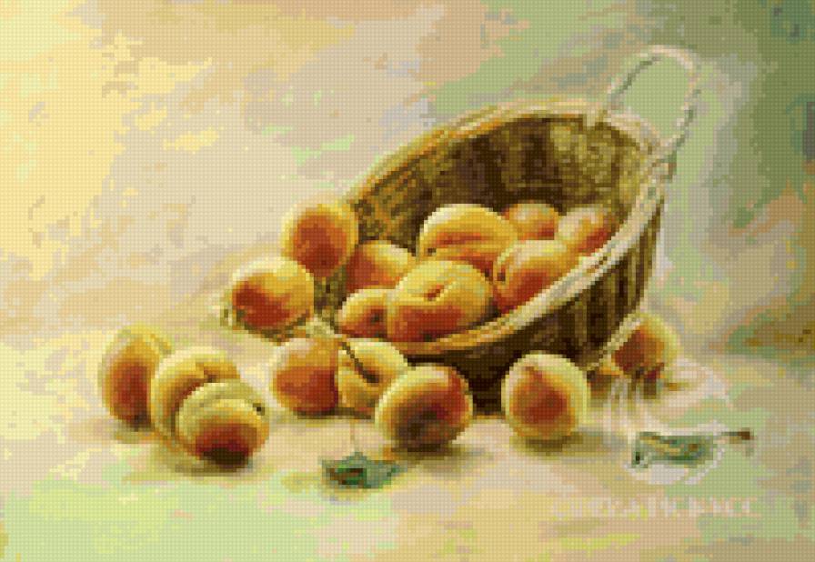 персики - персики, фрукты - предпросмотр