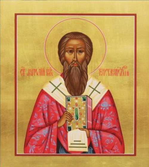 Святой Анатолий - святой анатолий, икона, религия - оригинал