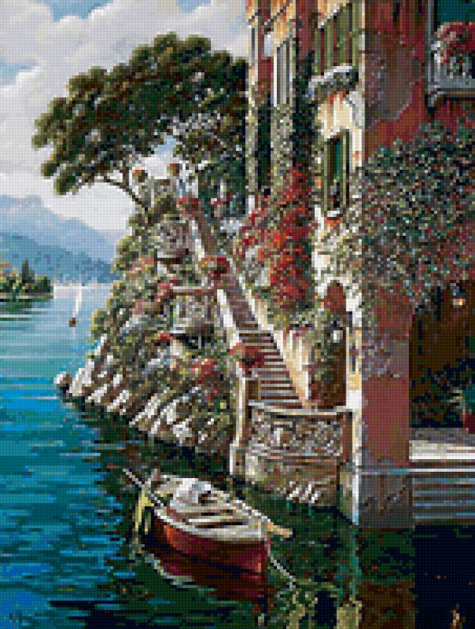 Прекрасная Венеция - лодки, красота, венеция, природа, пейзаж - предпросмотр