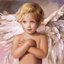 Схема вышивки «Дети, ангелы»
