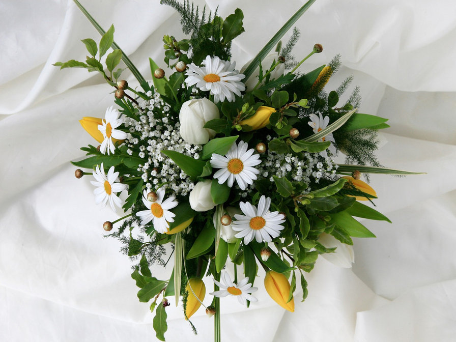свадебный букет - цветы - оригинал