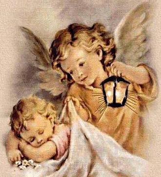 Дитя и ангел - малыш, любовь, ребенок, ангел, дитя - оригинал