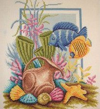 Оригинал схемы вышивки «подводное царство» (№151597)