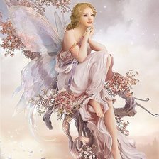 Оригинал схемы вышивки «fairy» (№152858)