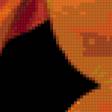 Предпросмотр схемы вышивки «оранжевая лилия» (№153441)