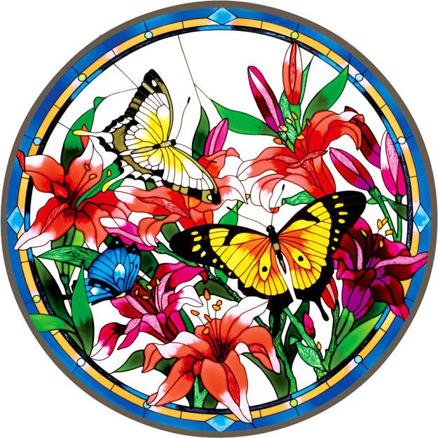 Цветы и бабочки - лилии, букет, цветы и бабочки, бабочка, весенние цветы, цветы - оригинал