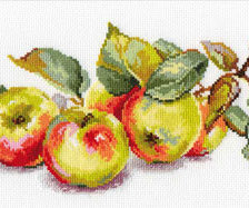 Оригинал схемы вышивки «Яблочки» (№154805)