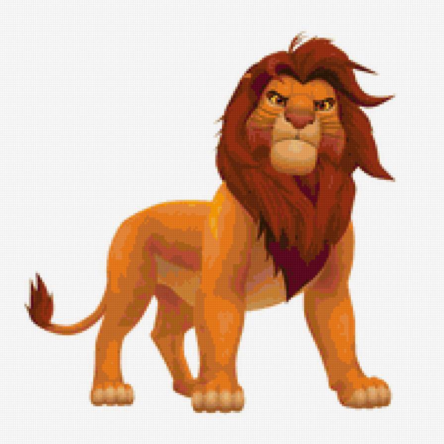 Симба - мультики, король лев, львы - предпросмотр
