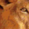 Предпросмотр схемы вышивки «лев» (№155446)