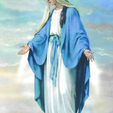 Оригинал схемы вышивки «Матір Божа» (№156413)