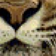 Предпросмотр схемы вышивки «Тигр в прыжке» (№156598)